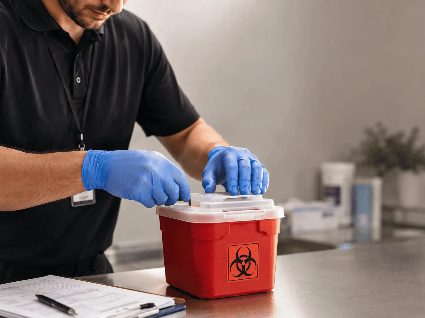 Why choose Sharps Waste Disposal in Central Lake, MI